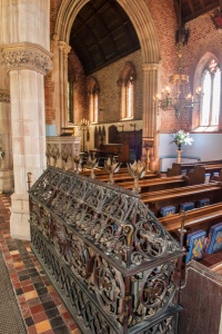 The chapel arcade