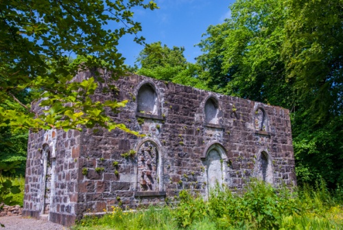 The chapel ruins