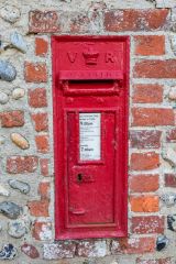 Post box from Queen Victoria's reign