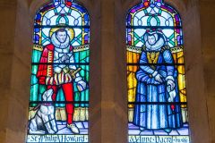St Philip Howard and Anne Dacre memorial windows