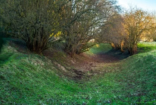 Hall Close 12th-century ringwork