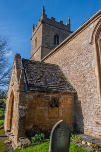 The south porch and west tower