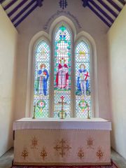 The altar and east window