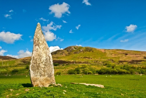 The Auchencar Druid Standing Stone