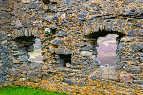 Windows in the outer wall