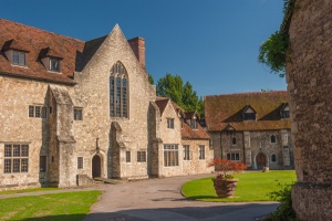 Great Courtyard and Pilgrim's Hall