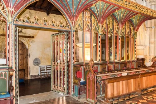 The 15th-century 'Jervaulx Screen'