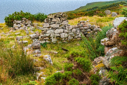 One of the ruined cottages