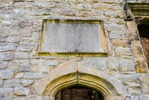 Lady Anne Clifford's restoration plaque