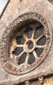 Barfreston 12th century rose window