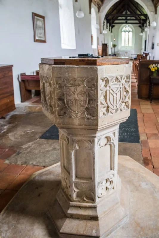 The 15th-century font