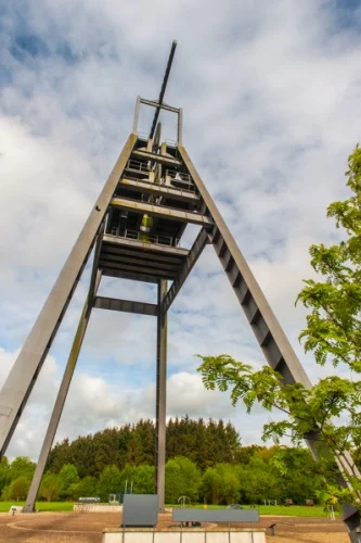 The A-Frame from below