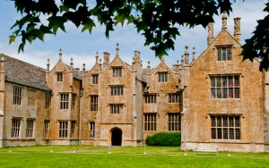 The lovely Elizabethan manor house at Barrington