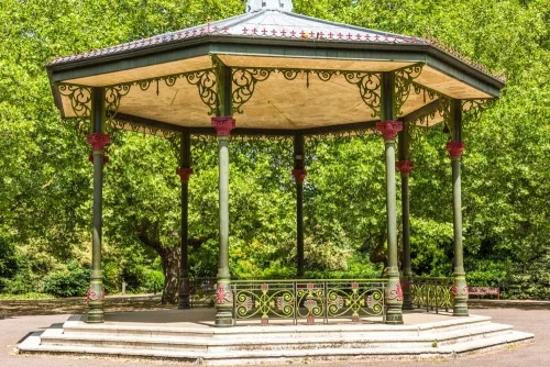 The Victorian bandstand