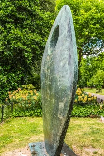 Three Standing Figures, by Henry Moore