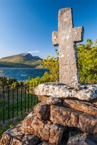 Looking across Loch Scridain
