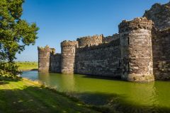 The western wall and moat