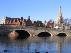 River view, Bedford