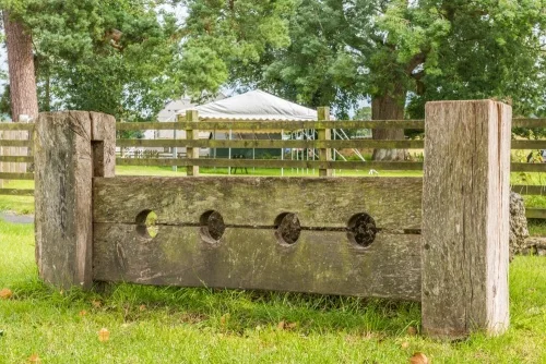 The village stocks