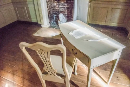 Benjamin Franklin's first-floor rooms