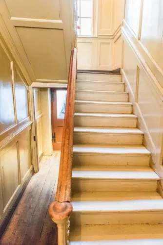 The original Georgian staircase