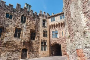 Berkeley Castle inner courtyard