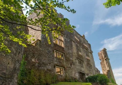 The view from the east terrace