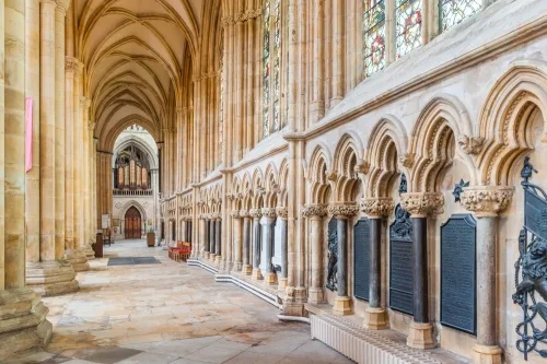 The north aisle