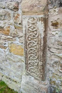 Saxon gravestone, Bibury