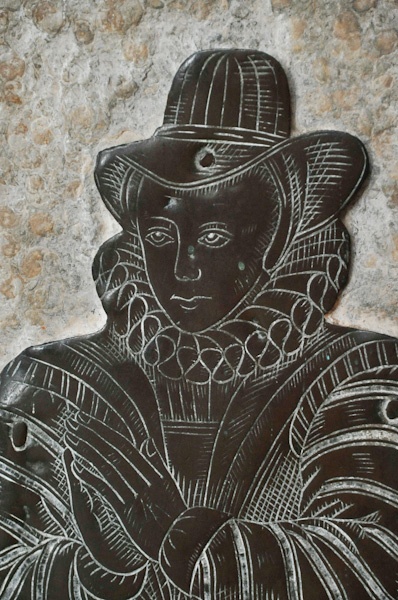 An Elizabethan memorial brass