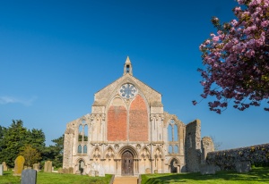 The Priory church west front