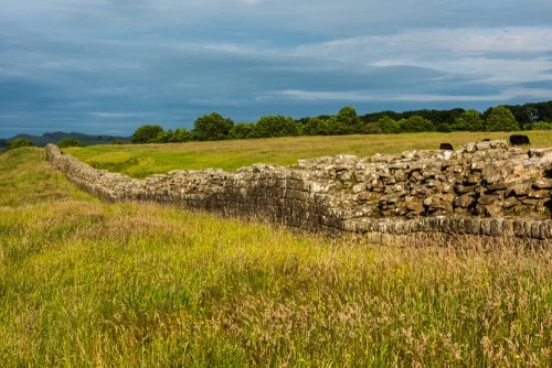 Hadrian's Wall, leading east to Milecastle 49