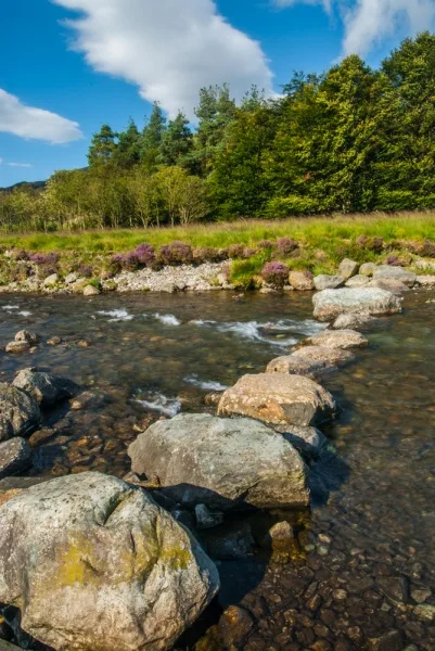 Stepping stones across the River Duddon