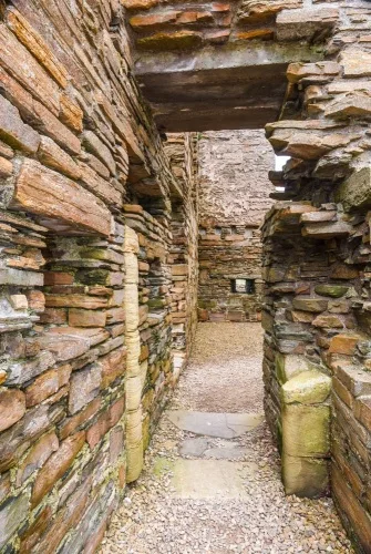 A ground floor passage