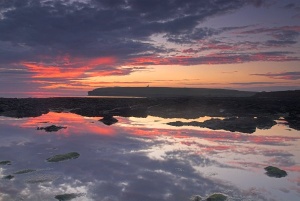 Sunset at Birsay, Mainland