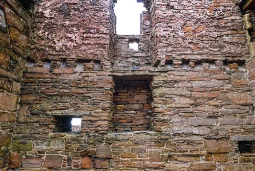 Fireplace and joists for upper floors
