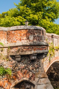 Remains of a gatehouse turret