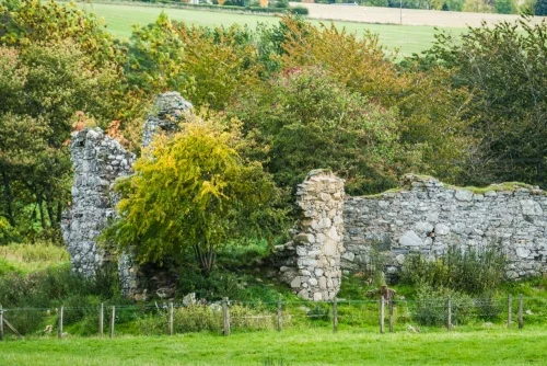 The north-west corner tower