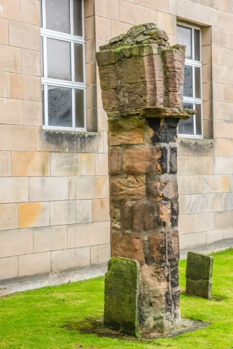 The last medieval pillar of Blackfriar's Friary