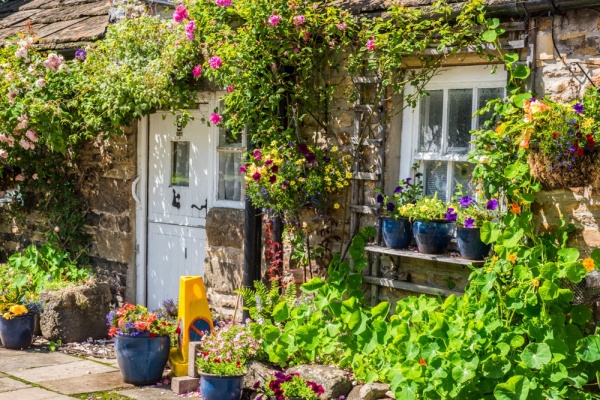 A pretty cottage in Blanchland, Northumberland