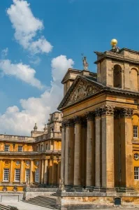 Blenheim Palace entrance