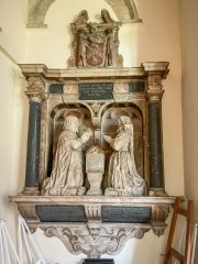 William and Elizabeth Childe memorial (circa 1643)