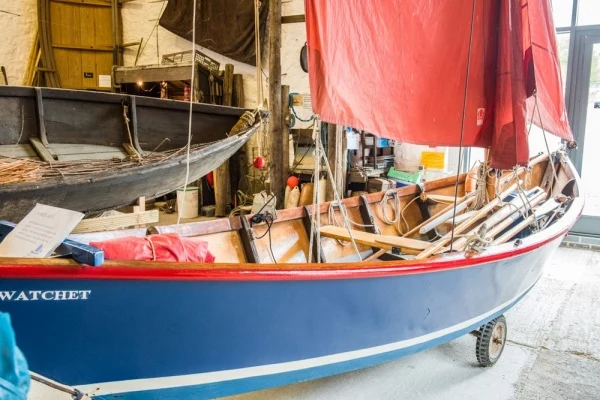 The 'Yankee Jack' flatner boat