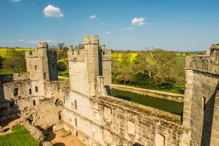 The view from the Postern Tower