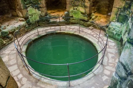 The castle well