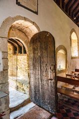 The 17th-century door