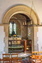 The chancel arch