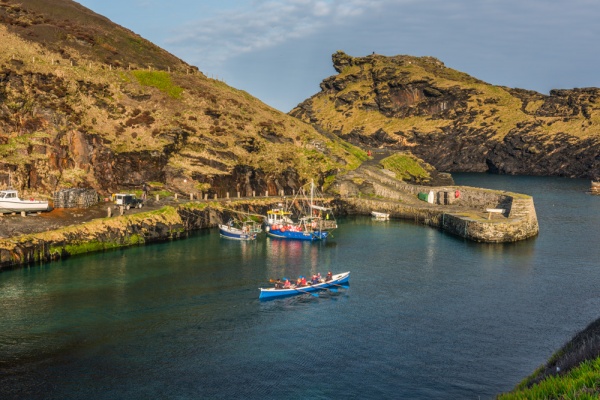 Boscastle's 16th century harbour