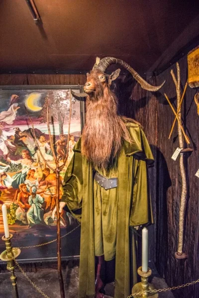The Horned God exhibit