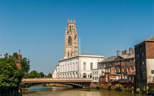 Boston Stump and the River Witham